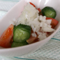ピンクのたまご's cooksnap of when they made トマトときゅうりのさっぱりサラダ♪.