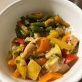 ame-ikuru's cooksnap of when they made カラフル♡鶏とパプリカの中華風ソテー.