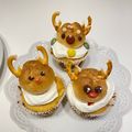 パインクリームソーダ's cooksnap of when they made クリスマス★*トナカイカップケーキ*★.