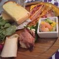 まるいおまめ's cooksnap of when they made 朝ごはんに。ベーコン卵焼き。.