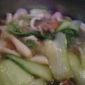 maigorian's cooksnap of when they made 青梗菜のつるつる春雨スープ.