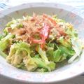 臼香林's cooksnap of when they made お好み焼き！？なホットサラダ♡.