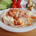 Nekozame's cooksnap of when they made 豆腐とベーコン、ニンジンのチャンプルー.