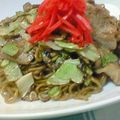 ゆきにゃん太's cooksnap of when they made 焼きそば～懐かしの屋台の味～.