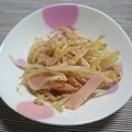 NYamashita's cooksnap of when they made もやしとハムの中華サラダ.