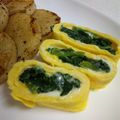 なつきばぁば's cooksnap of when they made ホウレン草in卵焼き！お弁当にも♡.