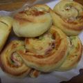 ｃｈｉｙｕｋｉ's cooksnap of when they made チーズ＆ベーコンパン。手捏ねパン.