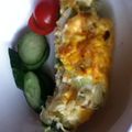 MantaLaw's cooksnap of when they made キャベツとチーズの卵焼き！.