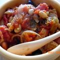 妙香ママ's cooksnap of when they made 豚肉と豆のピリ辛トマト煮込み.