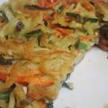 wonderfulworld's cooksnap of when they made 焼きそばキムチヂミ.