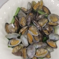 きらり流れ星's cooksnap of when they made あさりと小松菜のシンプル酒蒸し.