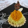 いいちご's cooksnap of when they made 秋の味覚を満喫＊和風なモンブランタルト.