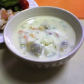 ひさピー's cooksnap of when they made 意外と簡単♪おうちであさりチャウダー.