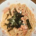 Lemon0790's cooksnap of when they made 桃ラーで冷製ツナマヨパスタ.