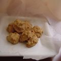 aas＠31's cooksnap of when they made 黒ゴマきなこのさつまいもクッキー.