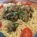 ミニチュアバジル's cooksnap of when they made きゅうりとツナの冷製パスタ☆.