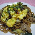 ゆうかりコアラ's cooksnap of when they made ふわたまのっけ焼きそば.