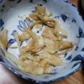 チビ太のおでん's cooksnap of when they made たけのこ農家直伝!!　姫皮のきんぴら.