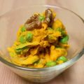 taniko0110's cooksnap of when they made カボチャと枝豆サラダ.