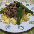さったんママ's cooksnap of when they made 豚肉と卵の味噌炒め.