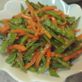 ｆｆｆｆｆ４８１'s cooksnap of when they made 簡単!!きぬさやのごまサラダ.