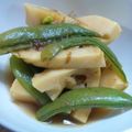 megumage's cooksnap of when they made 筍とスナップエンドウの土佐煮。.