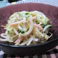 えみんちゅ＊'s cooksnap of when they made 新玉ねぎ＆もやしのサラダ.