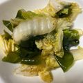 chacokon☆'s cooksnap of when they made ヘルシー＆栄養満点！白菜とわかめのサラダ.