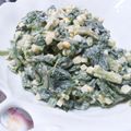 monchanママ's cooksnap of when they made 簡単　ほうれん草たっぷり卵サラダ.