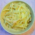 sachikoe's cooksnap of when they made 新ジャガたらこ炒め.