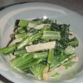 きらり流れ星's cooksnap of when they made 青菜とイカの生姜マヨネーズ和え.