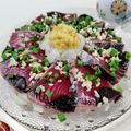 在宅勤務のおじさん's cooksnap of when they made 鰹のたたき★薬味いっぱい手作りポン酢で.