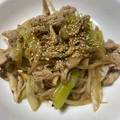 chacokon☆'s cooksnap of when they made 簡単＊舞茸と長葱と豚肉のぽん酢炒め＊.