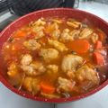 梅納豆's cooksnap of when they made 時短で柔らかチキンと野菜のトマト煮♪.