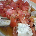 ちいずけえきあいす's cooksnap of when they made 蒸し鶏のトマト甘酢だれ.