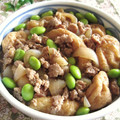 ayureo's cooksnap of when they made 厚揚げと挽き肉のゴマ味噌炒め煮.