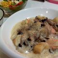matzoo's cooksnap of when they made ポテトサーモンのクリームソースがけ.