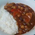 じゃすてぃ～'s cooksnap of when they made お豆たっぷりジューシーチキンカレー.