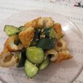 紅葉ｙ's cooksnap of when they made 胡瓜と竹輪の生姜ニンニク醤油和え.