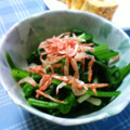 えまっちママ's cooksnap of when they made ホッとする味☆ほうれん草と桜海老の和え物.
