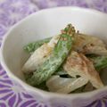 ピンクのたまご's cooksnap of when they made ちくわとスナップえんどうのサラダ.