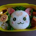 sayachun's cooksnap of when they made キャラ弁★ハミィ（プリキュア）.