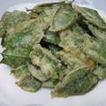 まるすけママ's cooksnap of when they made ウドの葉で天麩羅.