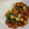 じゅんばあ's cooksnap of when they made タケノコとピーマンのドライカレー.