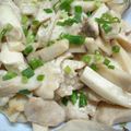 myukitty's cooksnap of when they made 鶏とエリンギのマヨ炒め.
