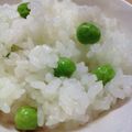 しょうみの's cooksnap of when they made 旬のグリーンピース✿　ピースごはん　✿.