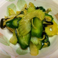 さくらごはん。's cooksnap of when they made きゅうりとセロリの浅漬け.
