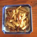 まほろばママさん's cooksnap of when they made 居酒屋レシピ★長いもとベーコンの醤油炒め.