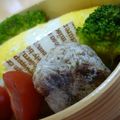 manapk's cooksnap of when they made お弁当おかず☆我が家のミニハンバーグ.