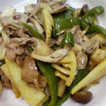 おかちゃんキッチン's cooksnap of when they made 豚肉と筍のオイスターソース炒め.